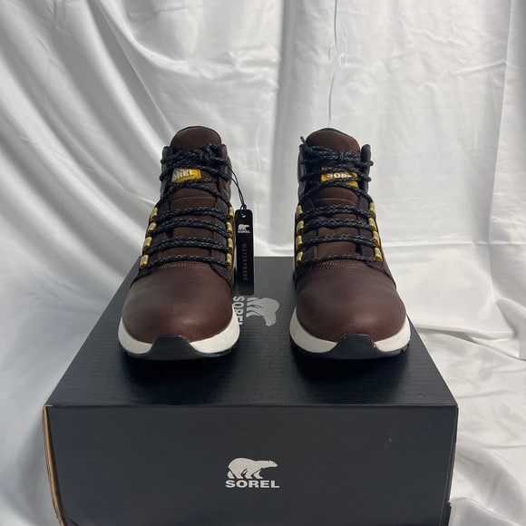 Sorel Mens Size 7.5 Mac Hill Mid Height Waterproof Leather High Top Sneaker Boot main image 11